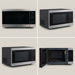 SHARP SMC1664KSC Carousel Countertop Microwave Oven ? 1.6 cu. ft. 1100W Stainless Steel - Vignette | Home Cozy Nest