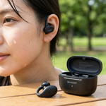 Sharp HP-TW45-BK Earclip Open-Ear True Wireless Earbuds ? Secure Fit, IPX4 Water Resistant - Vignette | Home Cozy Nest