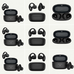 Sharp HP-TW45-BK Earclip Open-Ear True Wireless Earbuds ? Secure Fit, IPX4 Water Resistant - Vignette | Home Cozy Nest