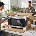 SHARP SMC2264KSC Carousel XL Countertop Microwave Oven ? 2.2 cu. ft. 1200W - Vignette | Home Cozy Nest