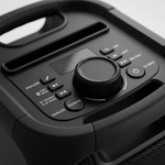 Sharp PS-914 Compact Portable Party Speaker ? 20W RMS, Bluetooth 5.3 & LED Lights - Vignette | Home Cozy Nest