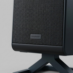 Sharp HT-SPR52021-BK Wireless Rear Surround Speakers - 200W Peak Dolby Atmos Up-Firing Drivers - Vignette | Home Cozy Nest