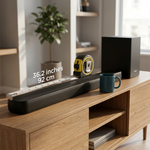 SHARP HT-SBW192 2.1-Channel Sound Bar – Wireless Subwoofer, Bluetooth, HDMI ARC - Vignette | Home Cozy Nest