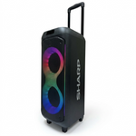 Sharp PS-935 Portable Party Speaker – 50W RMS with Trolley Design - Vignette | Home Cozy Nest
