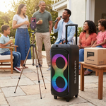 Sharp PS-935 Portable Party Speaker – 50W RMS with Trolley Design - Vignette | Home Cozy Nest