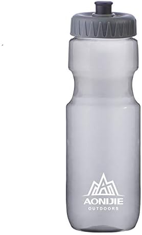 Zsling Squeeze Water Bottles Sports,Insulated - BPA-Free, Bike water Bottle, Running Water Bottle Handheld,Squirt Water Bottle, Breakaway Bottles,for Hiking, Cycling (Clear-24oz)