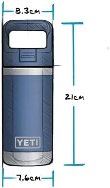 YETI Rambler Jr. 12 oz Kids Bottle, with Straw Cap