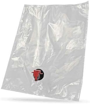 1.5L Bag-In-Box Bags [Eco-Friendly Glass Bottle Alternative] - Easily Bottle, Dispense & Store Your Wines, Coffees, Cocktails and More! - Great for Home Winemakers (BIB Bags Only, 6 pack)