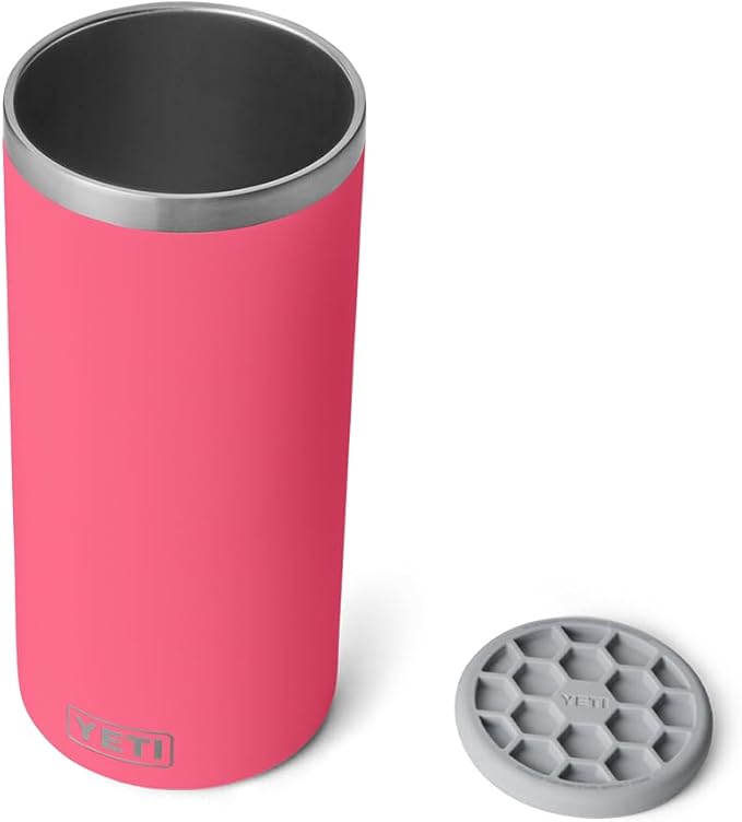 YETI Rambler Wine Chiller, Fits Most Wine Bottles, Tropical Pink