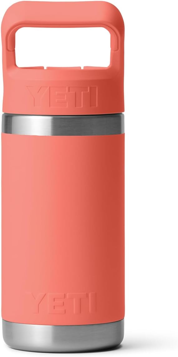 YETI Rambler Jr. 12 oz Kids Bottle, with Straw Cap