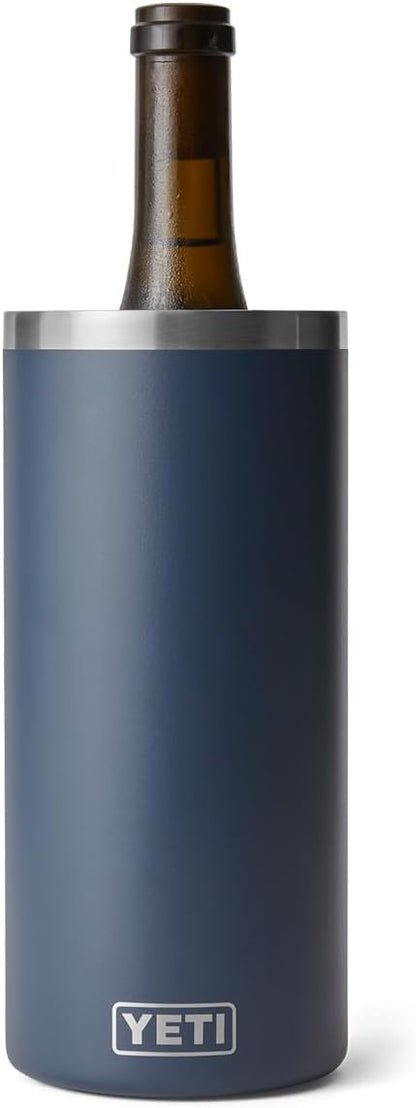 YETI Rambler Wine Chiller, Fits Most Wine Bottles, Navy