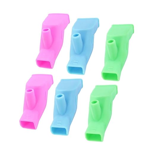 6Pcs Silicone Faucet Extender Food-Grade Water Spout Cover Tooth Brushing Gargle Hand Washing Extender for Home Bathroom Kitchen