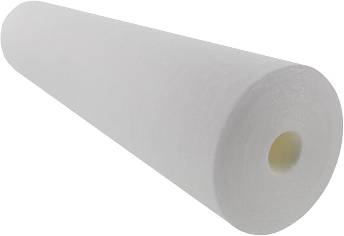 Tier1 1 Micron 20 Inch x 4.5 Inch | Spun Wound Polypropylene Whole House Sediment Water Filter Replacement Cartridge | Compatible with Pentek DGD-2501-20, 155360-43, P1-20BB, Home Water Filter