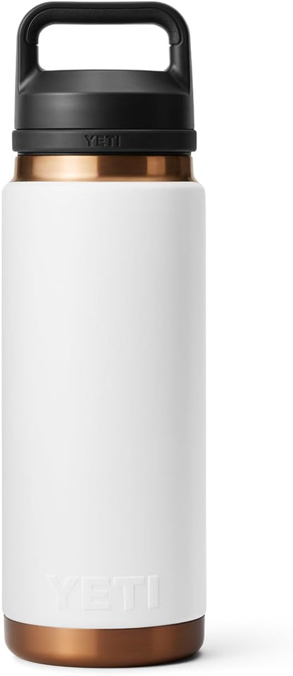 YETI Rambler 26 oz Bottle, Vacuum Insulated, Stainless Steel with Chug Cap