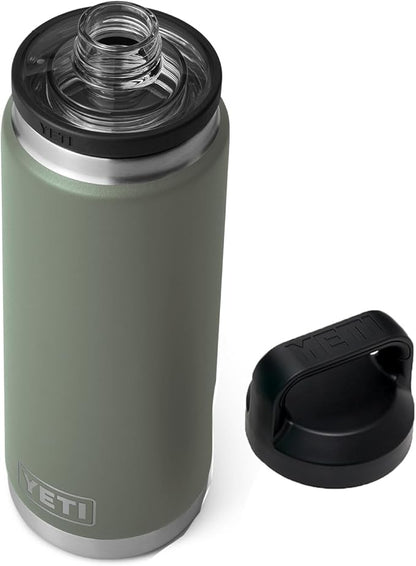 YETI Rambler 26 oz Bottle, Vacuum Insulated, Stainless Steel with Chug Cap