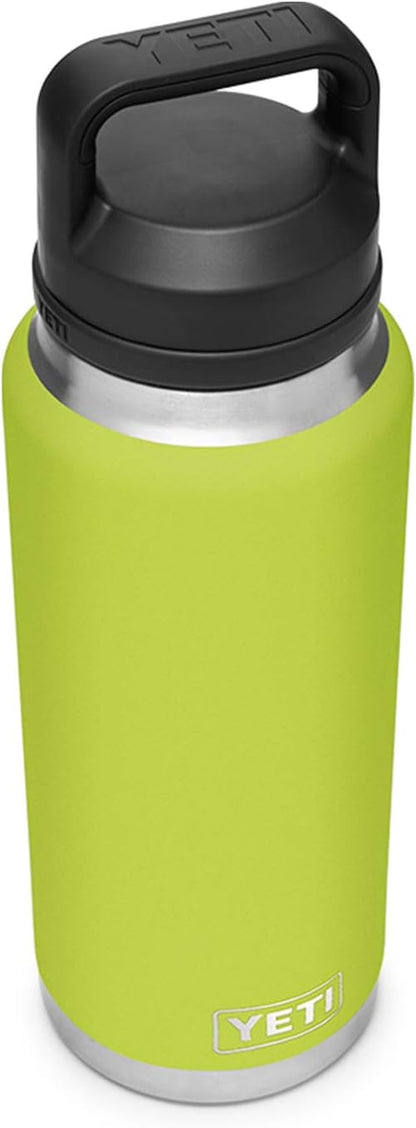 YETI Rambler 36 oz Bottle, Vacuum Insulated, Stainless Steel with Chug Cap, Chartreuse