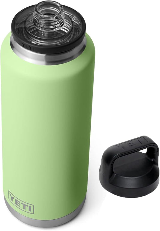 YETI Rambler 46 oz Bottle, Vacuum Insulated, Stainless Steel with Chug Cap,Key Lime