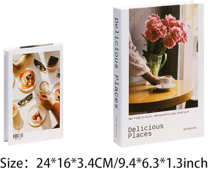 6 Pcs Decorative Books for Home décor Fake Books for Decoration Stacked Books Decor Decorative Books for Shelves (6PCS)