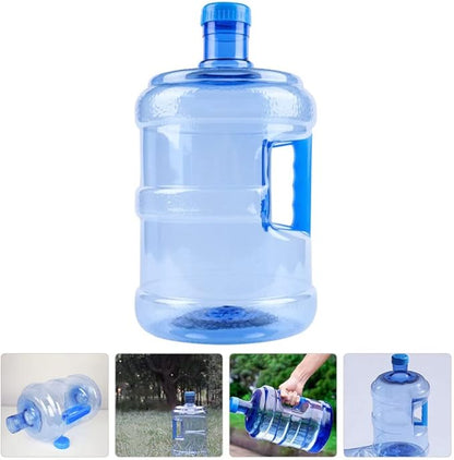 Water Jug 1.3 Gallon Water Jug Plastic Water Bottle, Water Container Portable Water Kettle, Camping Water Tank Water Pitcher for Outdoor Home Water 5L