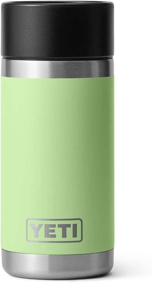 YETI Rambler 12 oz Bottle, Stainless Steel, Vacuum Insulated, with Hot Shot Cap