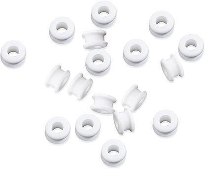 18PCS New Rubber Grommets In White Compatible With Hunter Vintage Discontinued Ceiling fans/Ceiling Fan Replacement Parts (18)