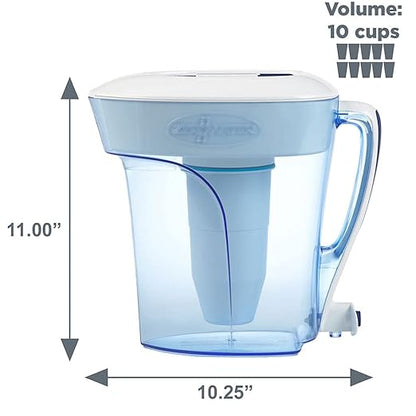 ZeroWater 10 Cup Ready Pour with Free Meter ZD-010RP