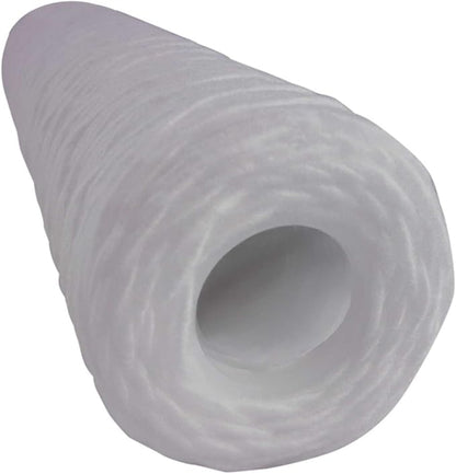 Tier1 5 Micron 10 Inch x 2.5 Inch | String Wound Polypropylene Whole House Sediment Water Filter Replacement Cartridge | Compatible with OmniFilter RS2-SS, Pentek WP-5, WHCF-WHSW, Home Water Filter