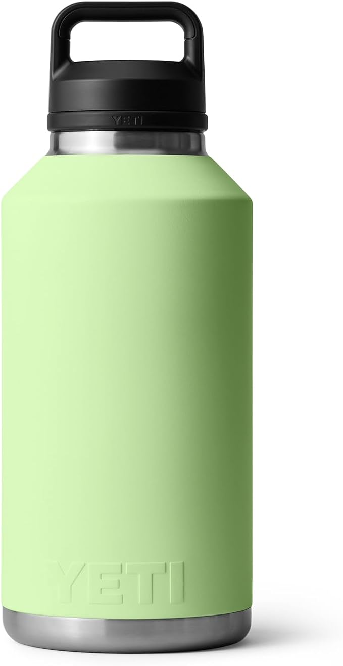 YETI Rambler 64 oz Bottle, Vacuum Insulated, Stainless Steel with Chug Cap, Key Lime