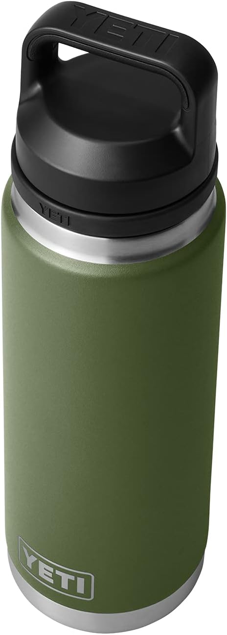 YETI Rambler 26 oz Bottle, Vacuum Insulated, Stainless Steel with Chug Cap