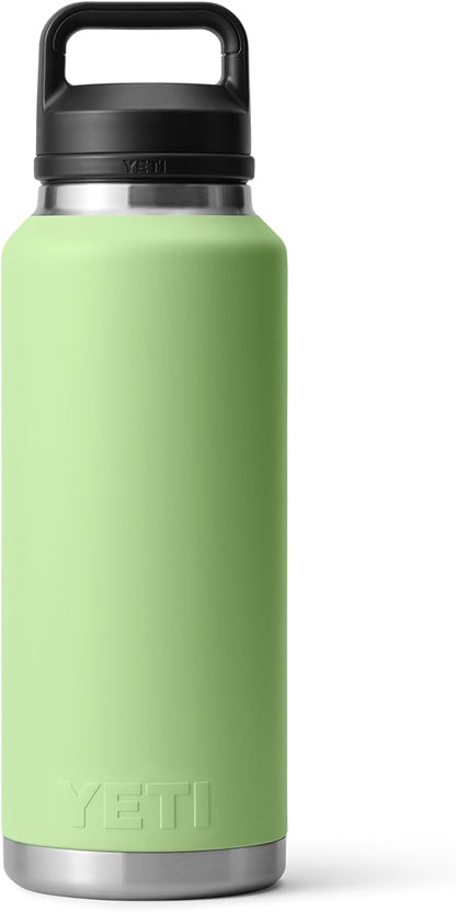 YETI Rambler 46 oz Bottle, Vacuum Insulated, Stainless Steel with Chug Cap,Key Lime