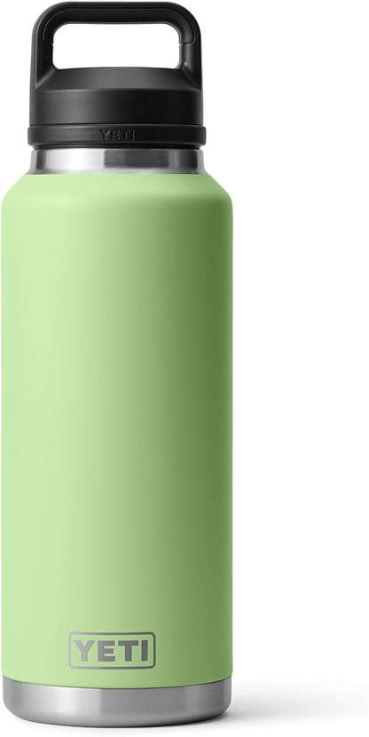 YETI Rambler 46 oz Bottle, Vacuum Insulated, Stainless Steel with Chug Cap,Key Lime