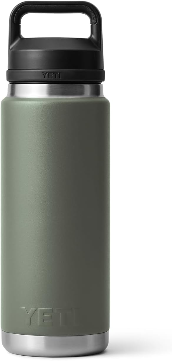 YETI Rambler 26 oz Bottle, Vacuum Insulated, Stainless Steel with Chug Cap