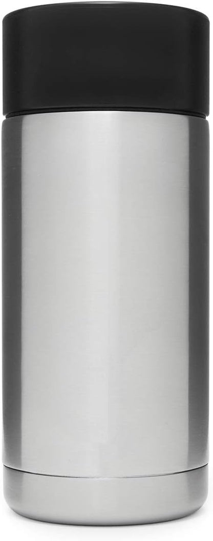 YETI Rambler 12 oz Bottle, Stainless Steel, Vacuum Insulated, with Hot Shot Cap