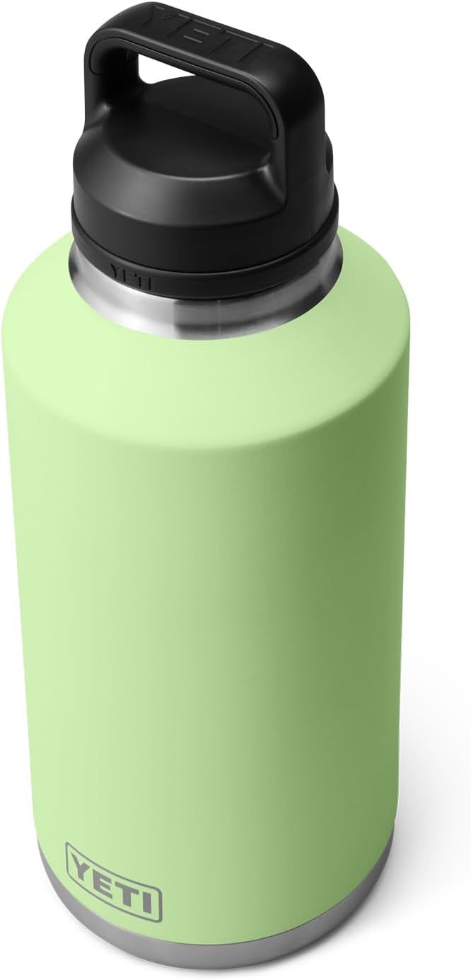 YETI Rambler 64 oz Bottle, Vacuum Insulated, Stainless Steel with Chug Cap, Key Lime