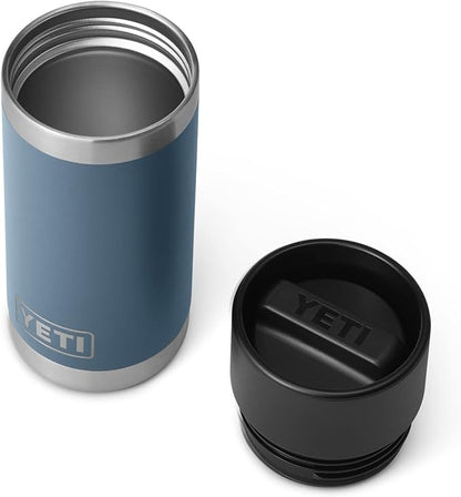 YETI Rambler 12 oz Bottle, Stainless Steel, Vacuum Insulated, with Hot Shot Cap