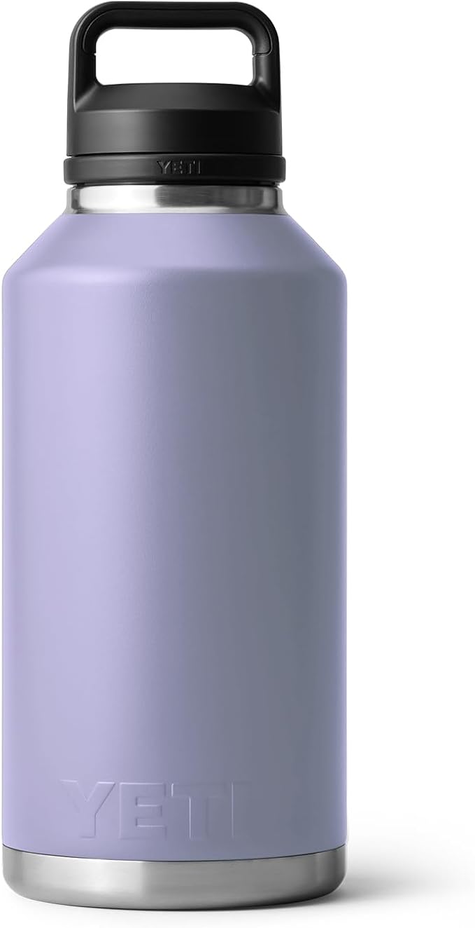 YETI Rambler 64 oz Bottle, Vacuum Insulated, Stainless Steel with Chug Cap, Cosmic Lilac