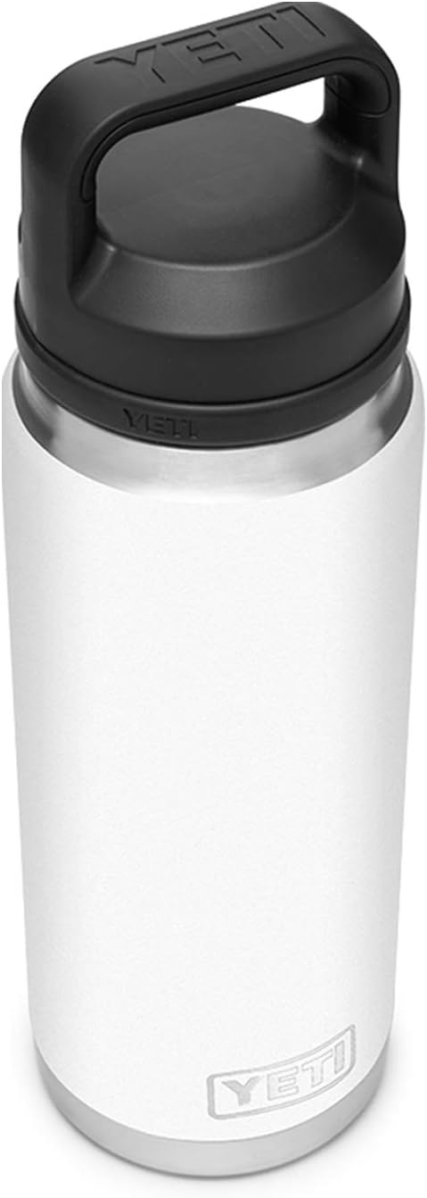 YETI Rambler 26 oz Bottle, Vacuum Insulated, Stainless Steel with Chug Cap