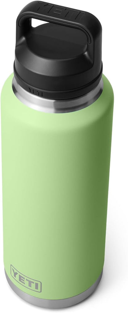 YETI Rambler 46 oz Bottle, Vacuum Insulated, Stainless Steel with Chug Cap,Key Lime