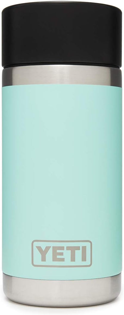 YETI Rambler 12 oz Bottle, Stainless Steel, Vacuum Insulated, with Hot Shot Cap