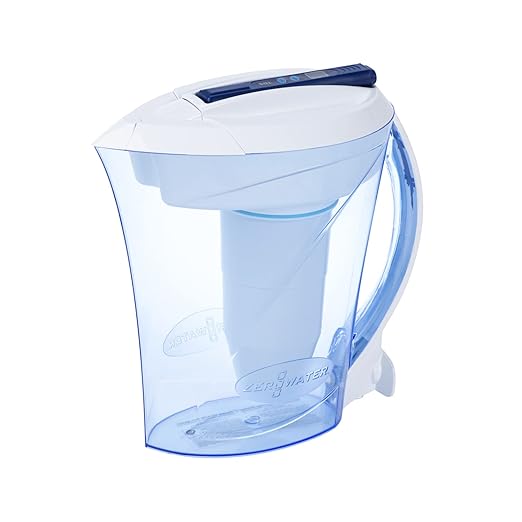 ZeroWater Water Filter Dispenser (22 Cup) and Pitcher (10 Cup) Bundle