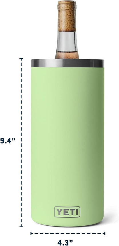 YETI Rambler Wine Chiller, Fits Most Wine Bottles, Key Lime