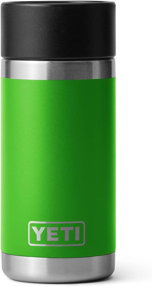 YETI Rambler 12 oz Bottle, Stainless Steel, Vacuum Insulated, with Hot Shot Cap