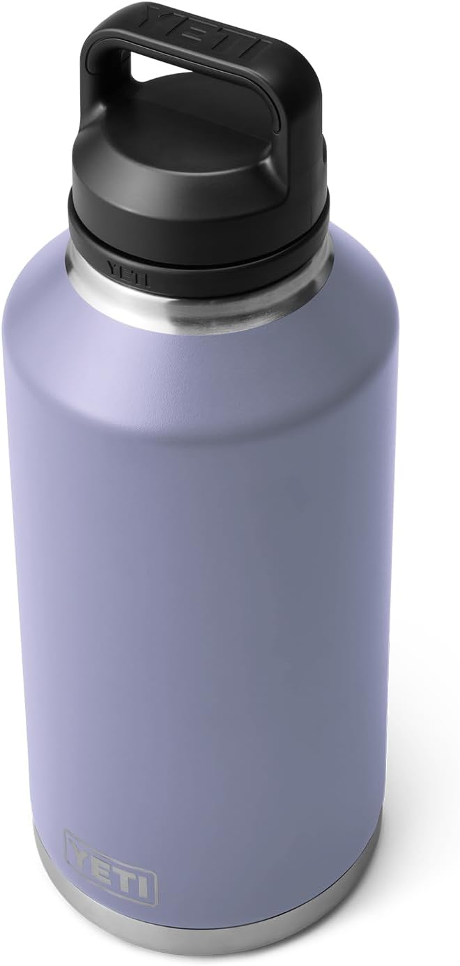 YETI Rambler 64 oz Bottle, Vacuum Insulated, Stainless Steel with Chug Cap, Cosmic Lilac