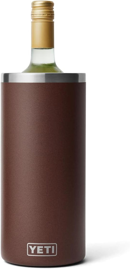 YETI Rambler Wine Chiller, Fits Most Wine Bottles, Wetlands Brown