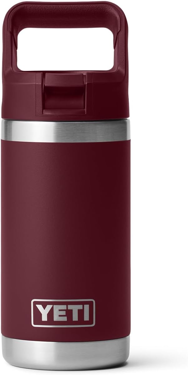 YETI Rambler Jr. 12 oz Kids Bottle, with Straw Cap