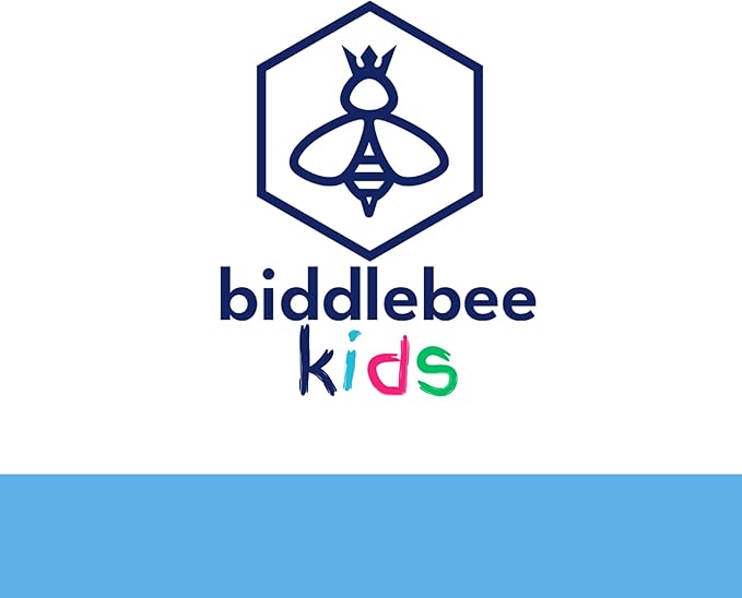 Biddlebee Kids Water Bottle with Straw Lid | 14oz Insulated Stainless Steel Reusable Bottles for School | Leak Proof Cap with Handle & Touch Free Spout | Great for Boys & Girls (Hometown Heroes)