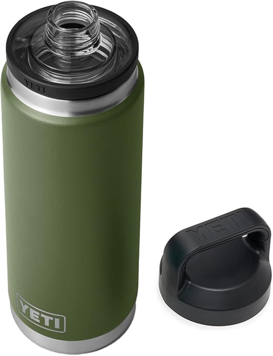 YETI Rambler 26 oz Bottle, Vacuum Insulated, Stainless Steel with Chug Cap