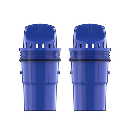 2 Packs Pitcher Water Filter Replacement for All PUR®, PUR® Plus Pitcher and Dispenser Filtration Systems, CRF950Z, PPF951K™, PPF900Z™, NSF Certified, AQUA CREST