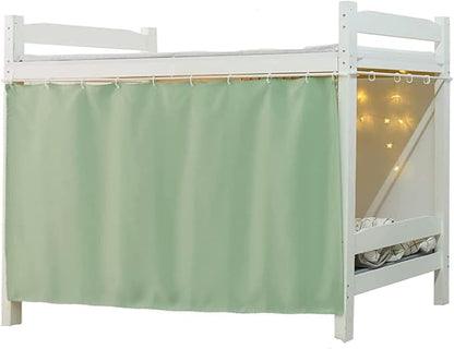 Dorm Home Solid Thicken Bunk Blackout Bed Curtains Cloth Bed Canopy Students Single Sleeper，1panel