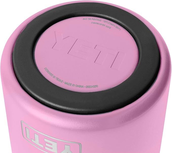 YETI Rambler Wine Chiller, Fits Most Wine Bottles, Power Pink